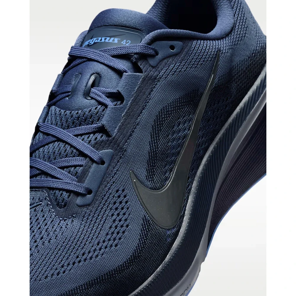 Nike Pegasus 42 IB1873-401 Sneakers Men's US 10 Blue Road Running Shoes MEW2375